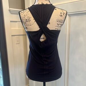 Lululemon Semi Fitted Cross Back Tank